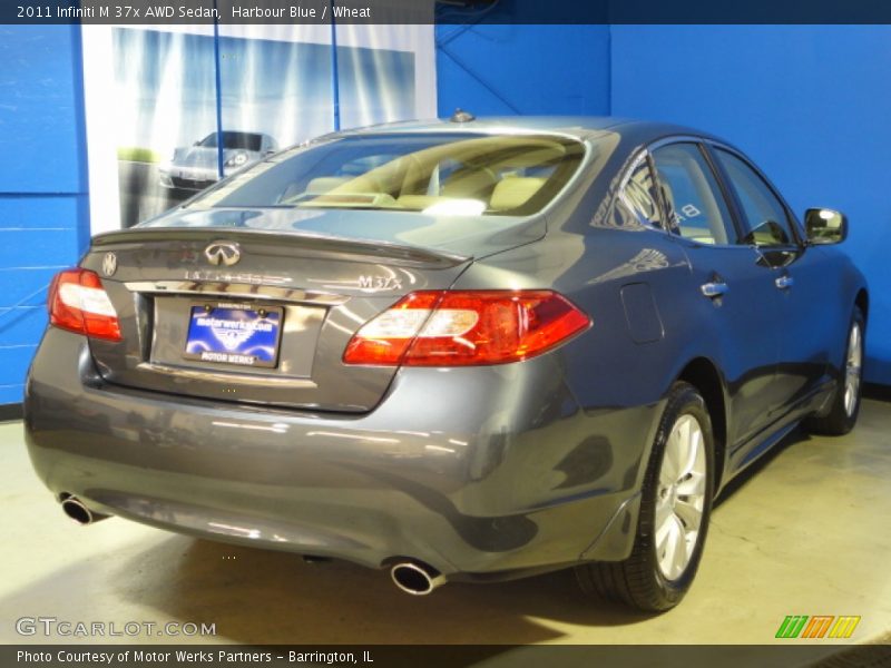 Harbour Blue / Wheat 2011 Infiniti M 37x AWD Sedan