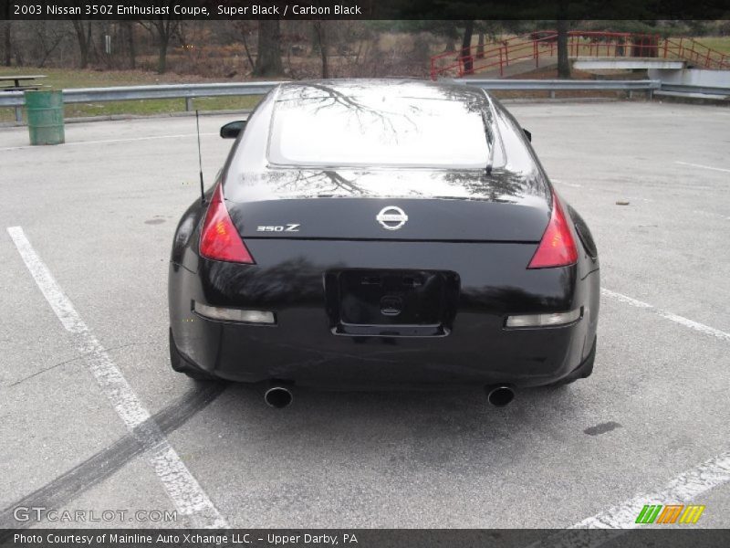 Super Black / Carbon Black 2003 Nissan 350Z Enthusiast Coupe