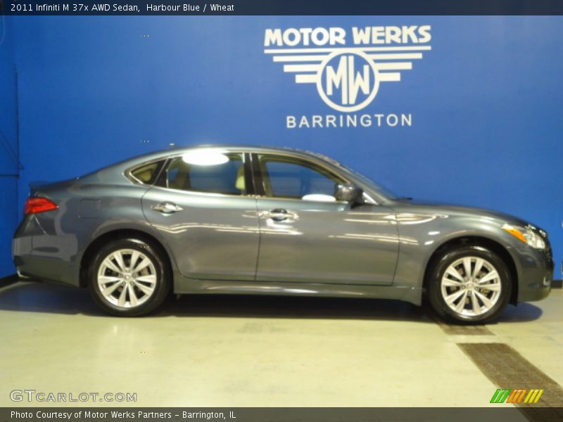 Harbour Blue / Wheat 2011 Infiniti M 37x AWD Sedan