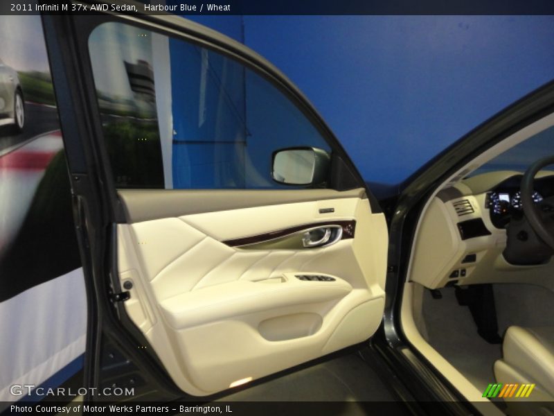 Harbour Blue / Wheat 2011 Infiniti M 37x AWD Sedan