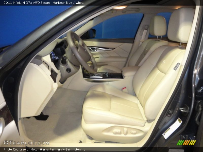 Harbour Blue / Wheat 2011 Infiniti M 37x AWD Sedan