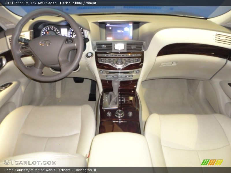 Harbour Blue / Wheat 2011 Infiniti M 37x AWD Sedan