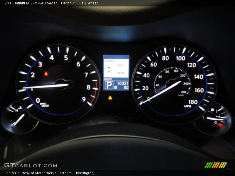 Harbour Blue / Wheat 2011 Infiniti M 37x AWD Sedan