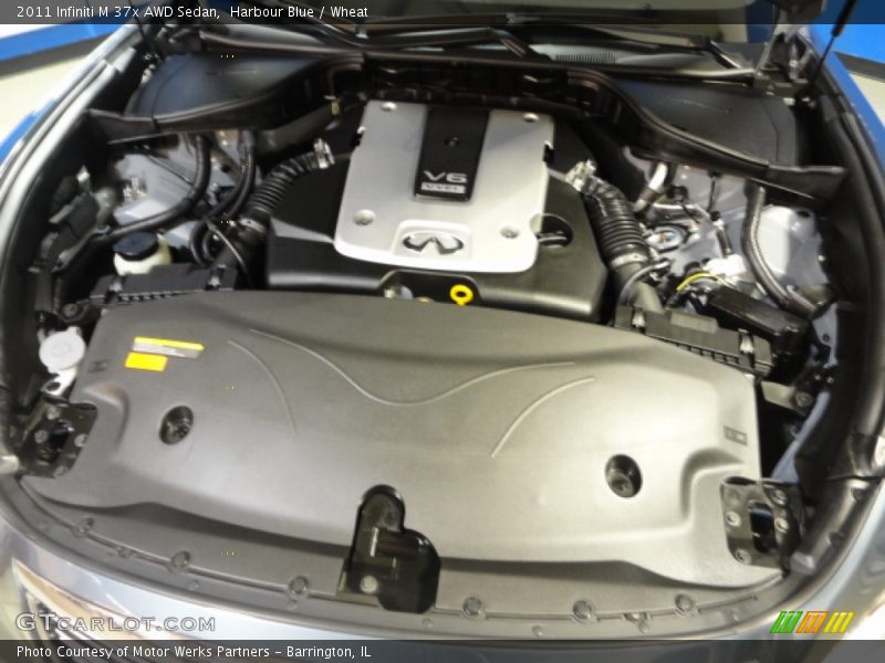 Harbour Blue / Wheat 2011 Infiniti M 37x AWD Sedan