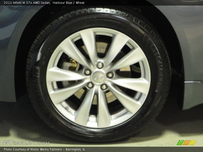 Harbour Blue / Wheat 2011 Infiniti M 37x AWD Sedan