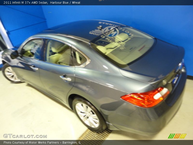 Harbour Blue / Wheat 2011 Infiniti M 37x AWD Sedan