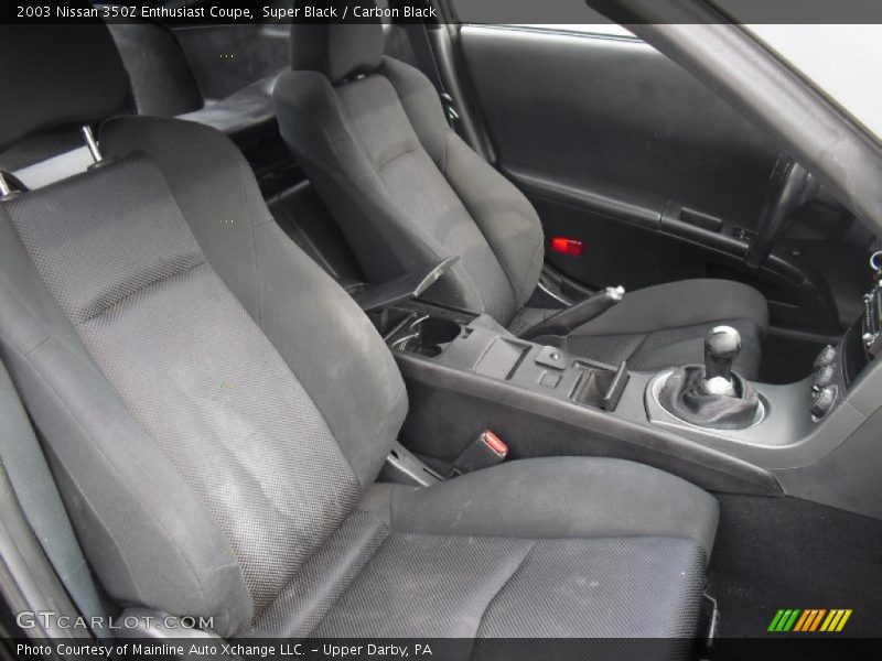 Super Black / Carbon Black 2003 Nissan 350Z Enthusiast Coupe
