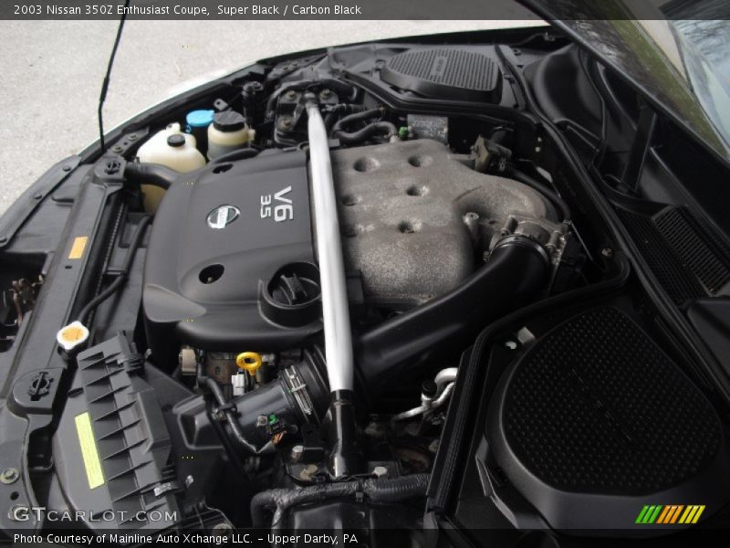 Super Black / Carbon Black 2003 Nissan 350Z Enthusiast Coupe