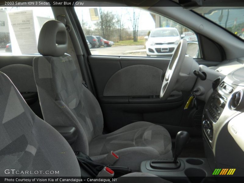 Silver Blue / Gray 2003 Saturn ION 3 Sedan