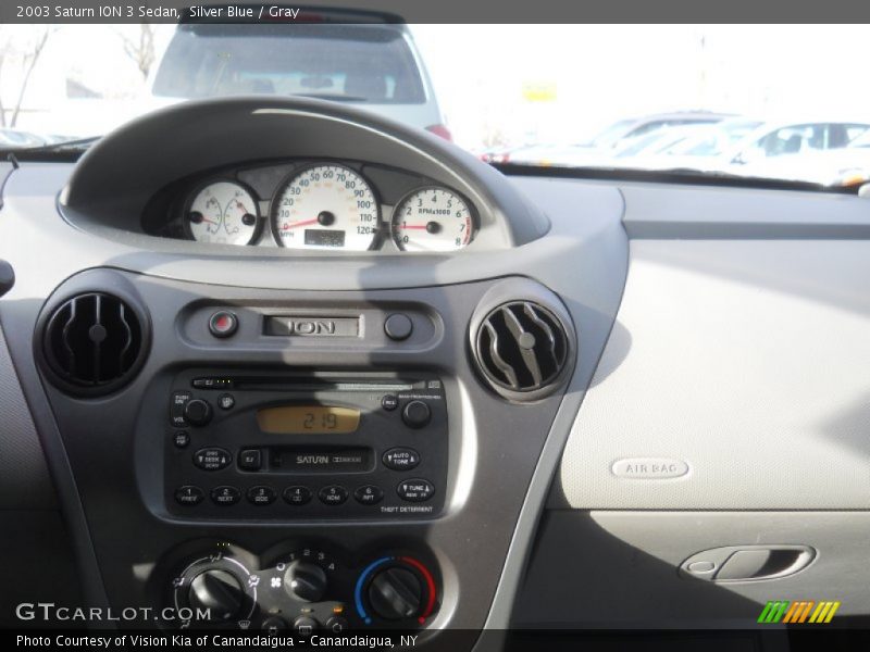 Silver Blue / Gray 2003 Saturn ION 3 Sedan