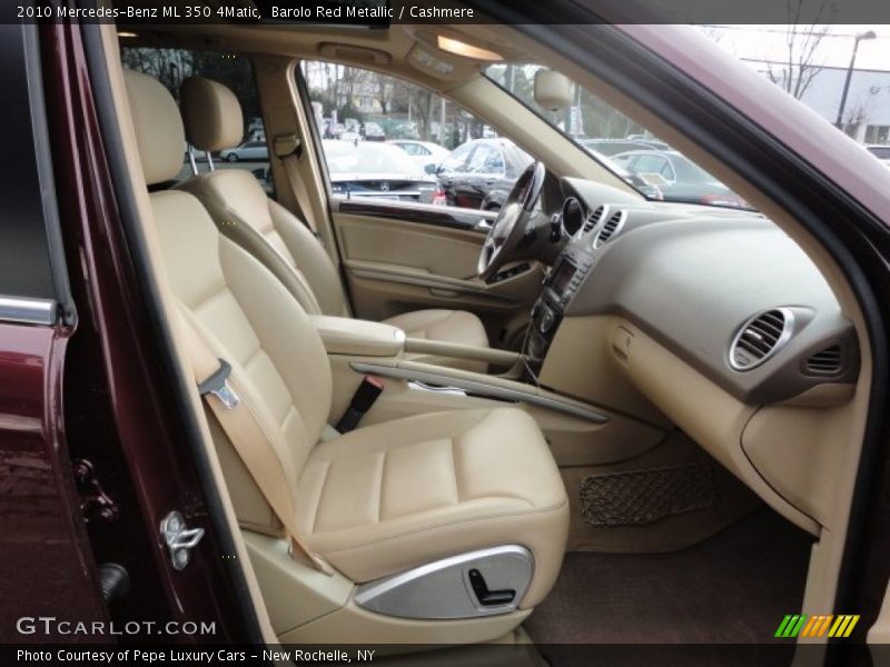 Barolo Red Metallic / Cashmere 2010 Mercedes-Benz ML 350 4Matic