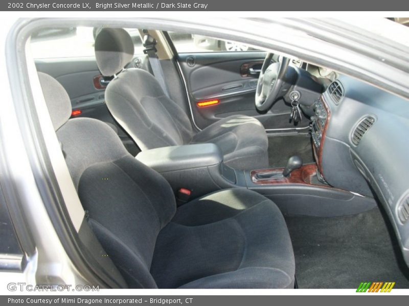 Bright Silver Metallic / Dark Slate Gray 2002 Chrysler Concorde LX