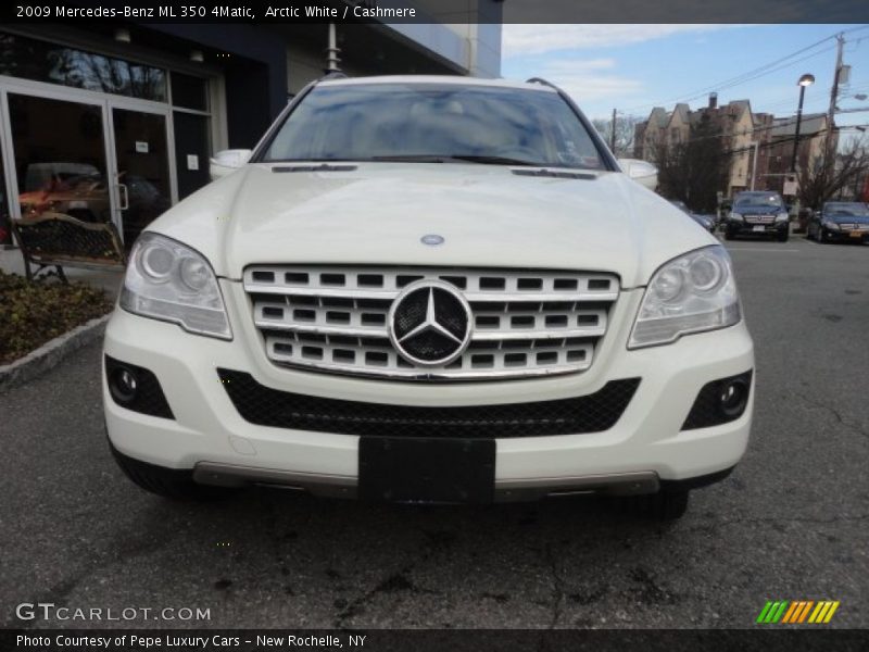 Arctic White / Cashmere 2009 Mercedes-Benz ML 350 4Matic
