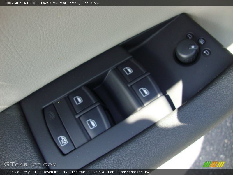 Lava Grey Pearl Effect / Light Grey 2007 Audi A3 2.0T