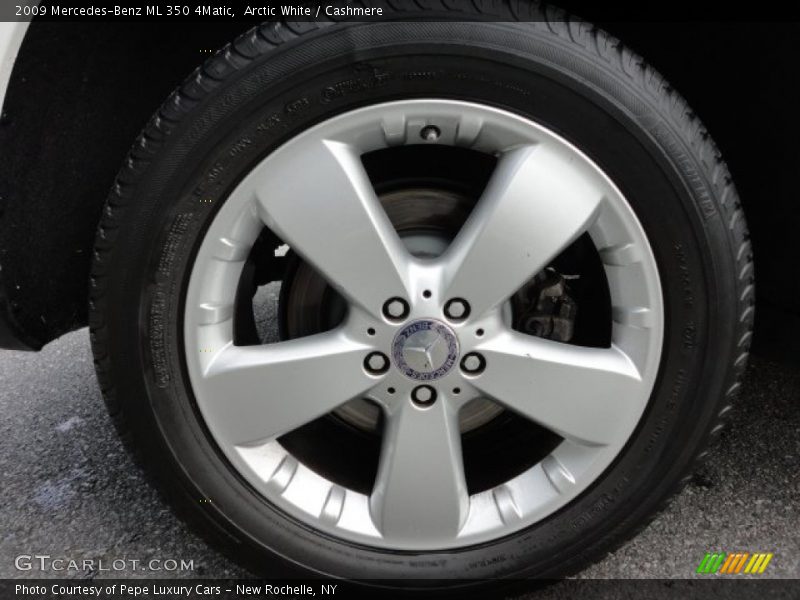 Arctic White / Cashmere 2009 Mercedes-Benz ML 350 4Matic