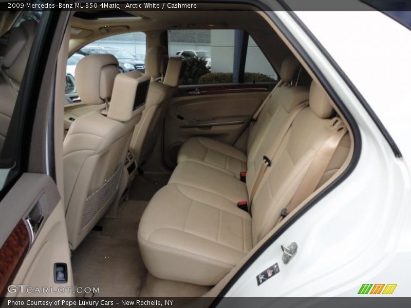 Arctic White / Cashmere 2009 Mercedes-Benz ML 350 4Matic