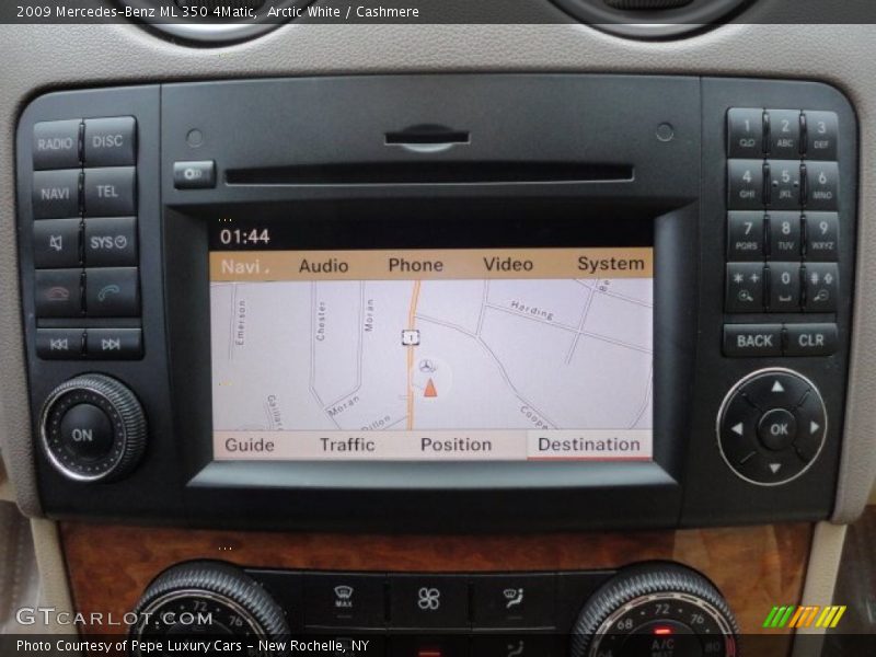 Arctic White / Cashmere 2009 Mercedes-Benz ML 350 4Matic