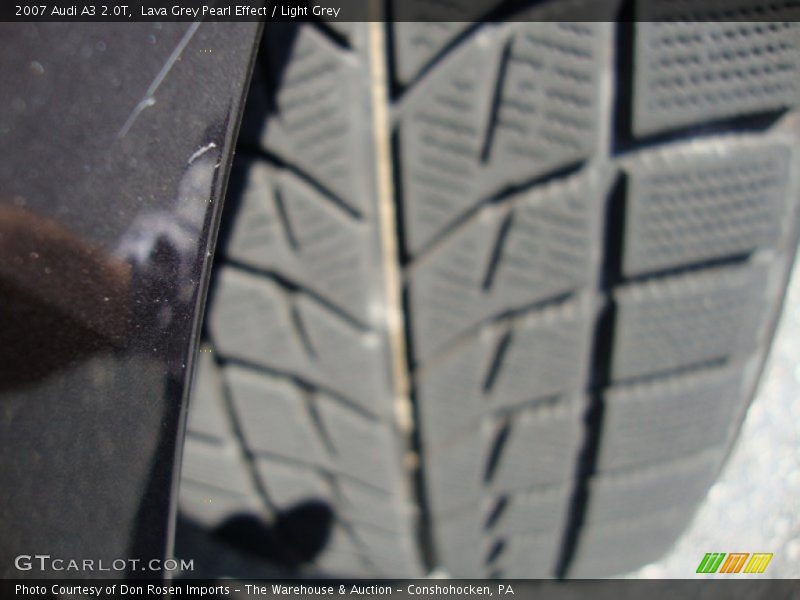 Lava Grey Pearl Effect / Light Grey 2007 Audi A3 2.0T
