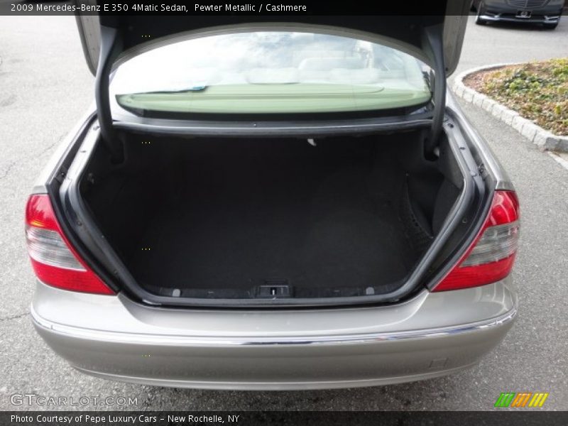 Pewter Metallic / Cashmere 2009 Mercedes-Benz E 350 4Matic Sedan
