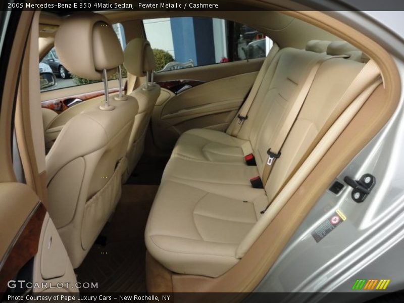 Pewter Metallic / Cashmere 2009 Mercedes-Benz E 350 4Matic Sedan