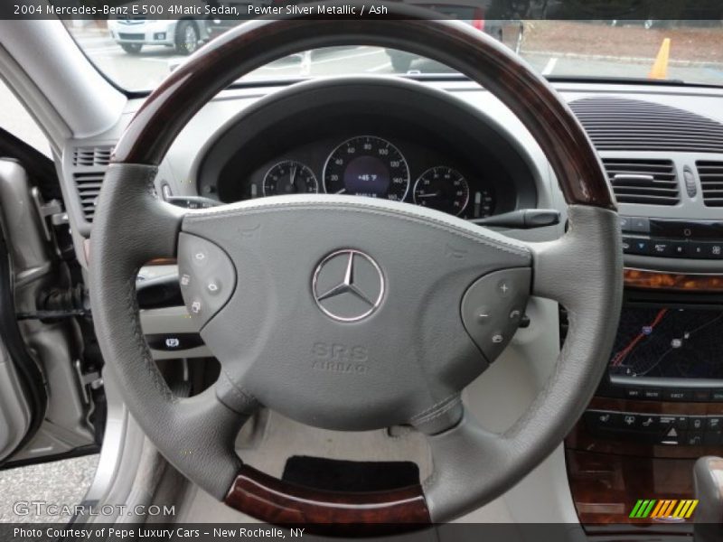  2004 E 500 4Matic Sedan Steering Wheel