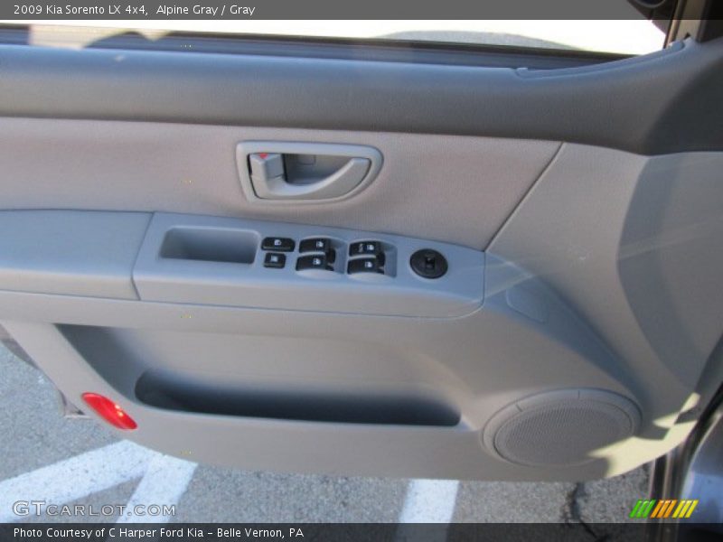 Alpine Gray / Gray 2009 Kia Sorento LX 4x4