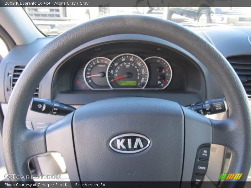 Alpine Gray / Gray 2009 Kia Sorento LX 4x4