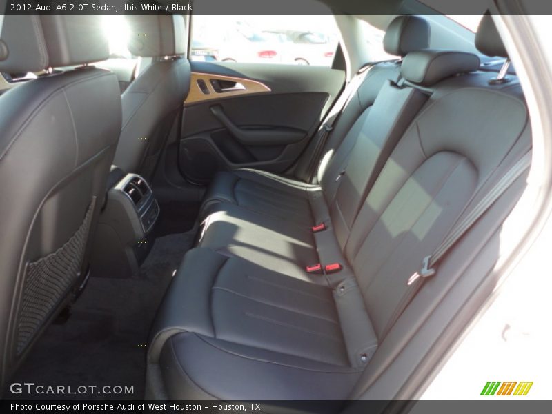 Ibis White / Black 2012 Audi A6 2.0T Sedan
