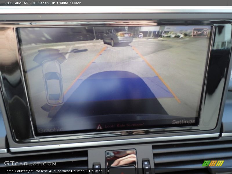 Ibis White / Black 2012 Audi A6 2.0T Sedan