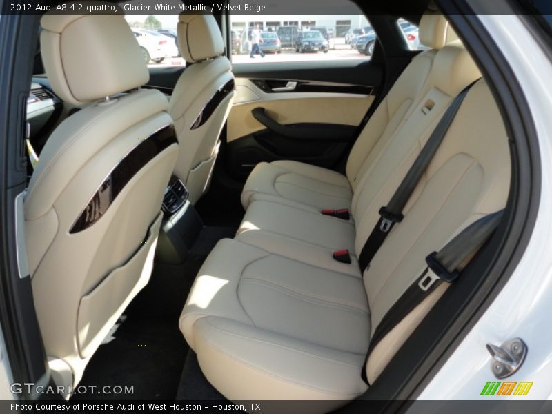  2012 A8 4.2 quattro Velvet Beige Interior