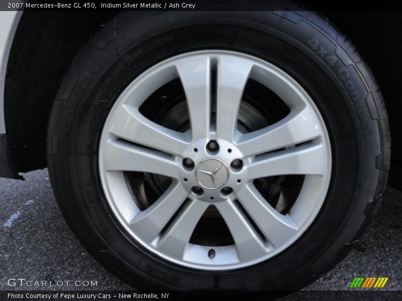 Iridium Silver Metallic / Ash Grey 2007 Mercedes-Benz GL 450