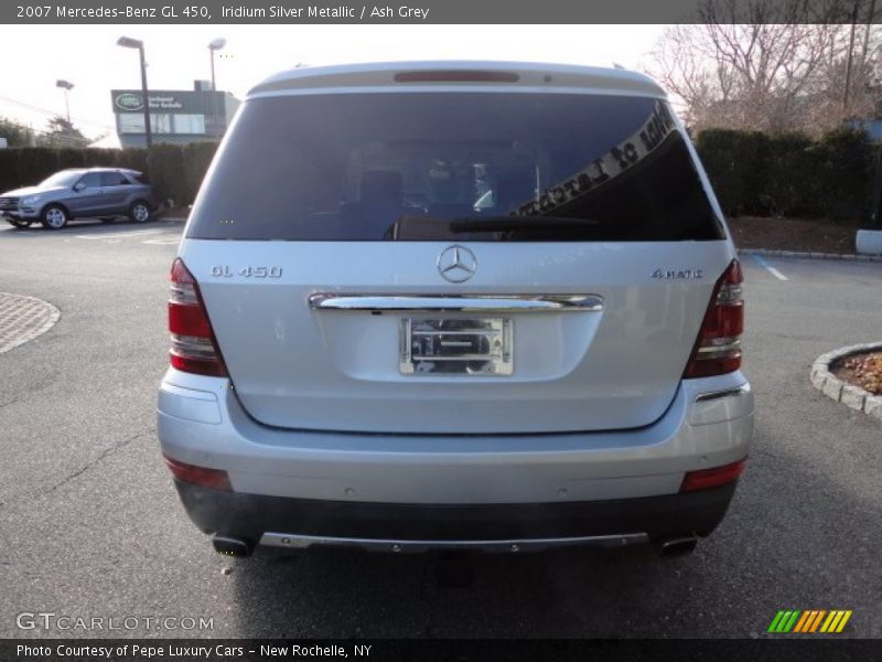 Iridium Silver Metallic / Ash Grey 2007 Mercedes-Benz GL 450