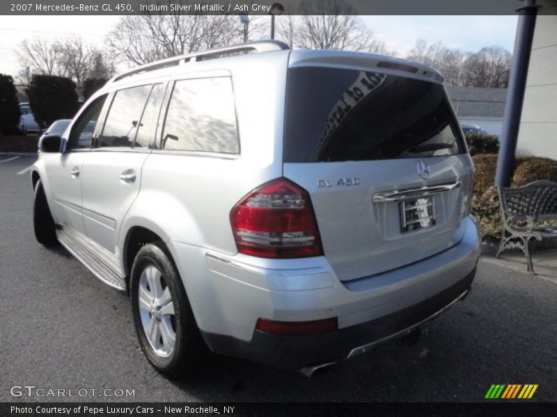 Iridium Silver Metallic / Ash Grey 2007 Mercedes-Benz GL 450