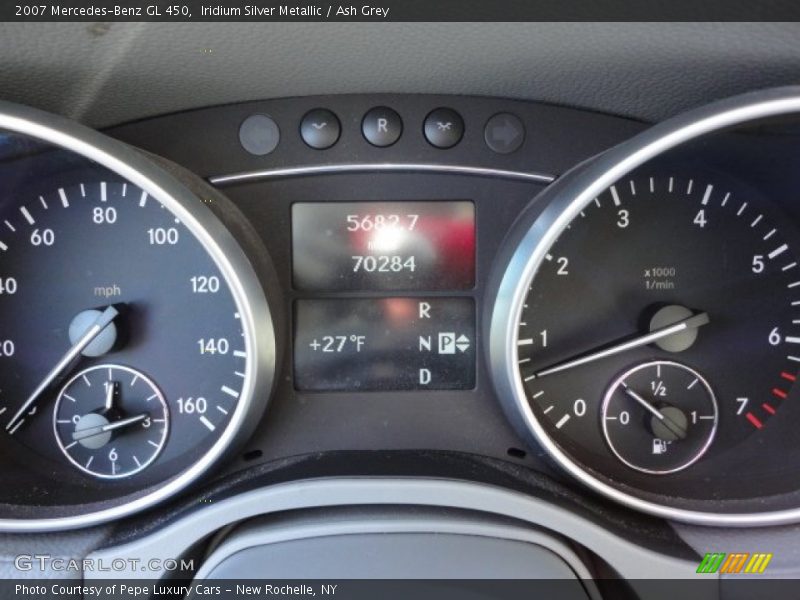 Iridium Silver Metallic / Ash Grey 2007 Mercedes-Benz GL 450