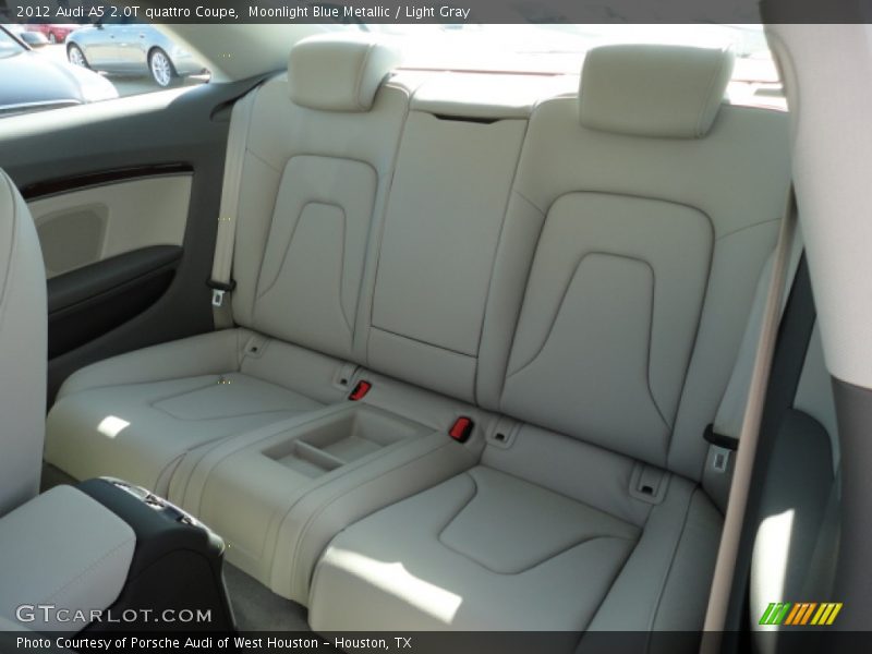 Moonlight Blue Metallic / Light Gray 2012 Audi A5 2.0T quattro Coupe