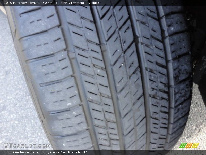 Steel Grey Metallic / Black 2010 Mercedes-Benz R 350 4Matic