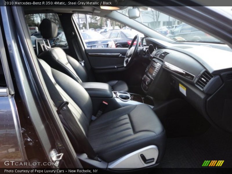 Steel Grey Metallic / Black 2010 Mercedes-Benz R 350 4Matic