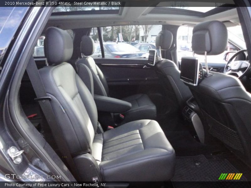 Steel Grey Metallic / Black 2010 Mercedes-Benz R 350 4Matic