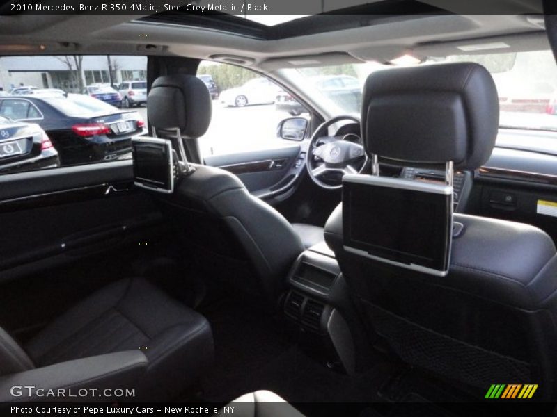 Steel Grey Metallic / Black 2010 Mercedes-Benz R 350 4Matic