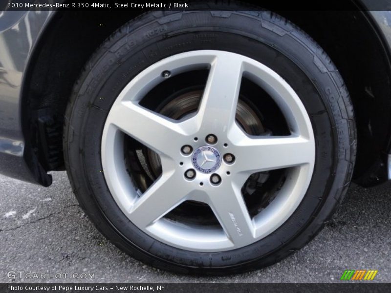 Steel Grey Metallic / Black 2010 Mercedes-Benz R 350 4Matic