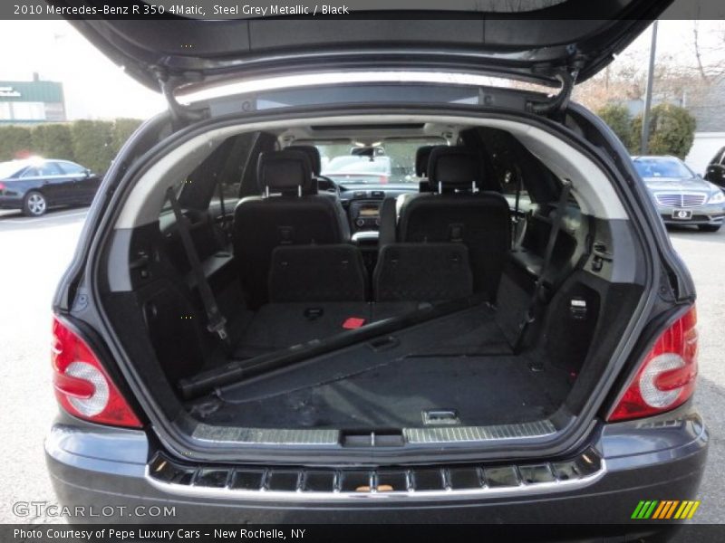 Steel Grey Metallic / Black 2010 Mercedes-Benz R 350 4Matic
