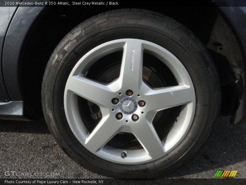 Steel Grey Metallic / Black 2010 Mercedes-Benz R 350 4Matic