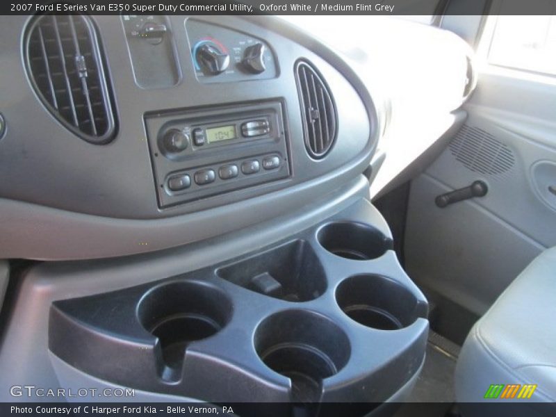 Oxford White / Medium Flint Grey 2007 Ford E Series Van E350 Super Duty Commercial Utility