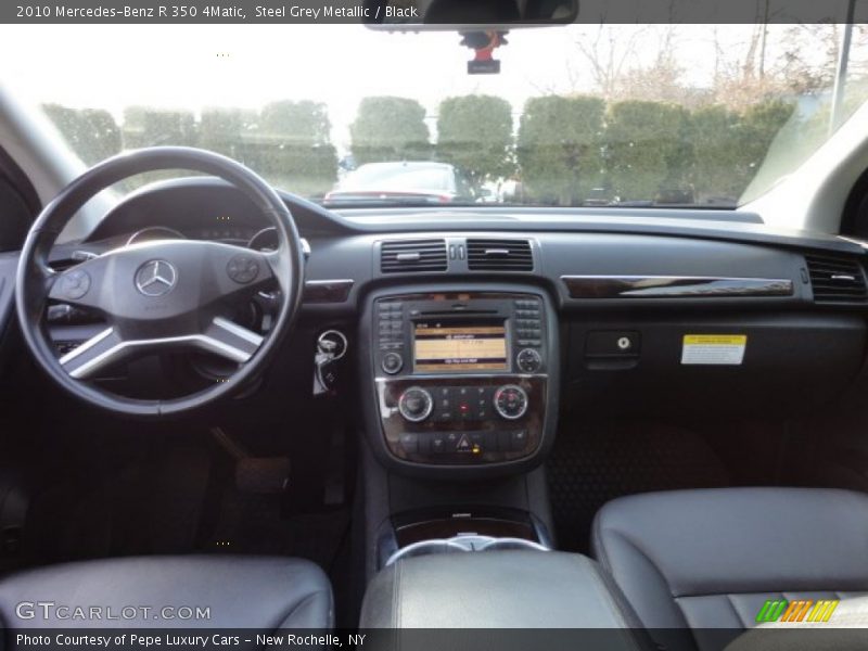 Steel Grey Metallic / Black 2010 Mercedes-Benz R 350 4Matic