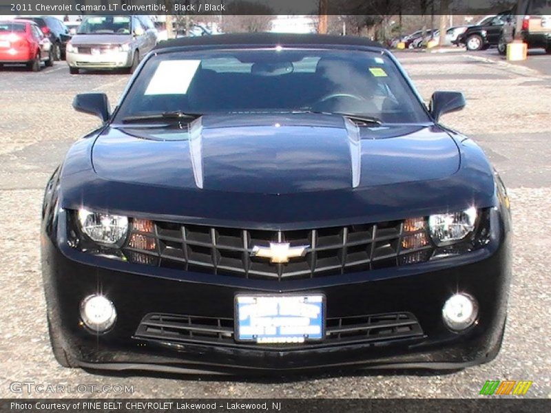 Black / Black 2011 Chevrolet Camaro LT Convertible