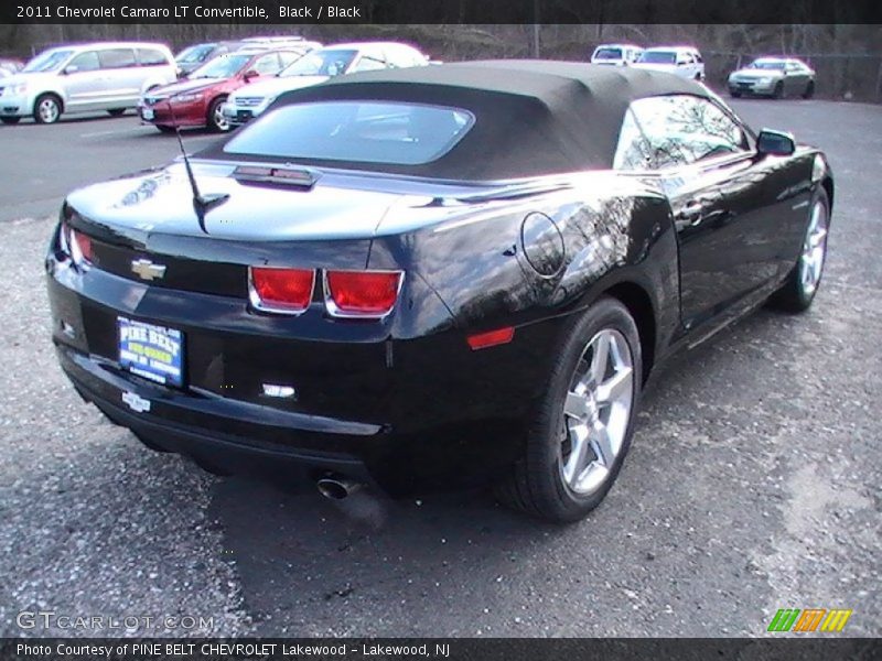 Black / Black 2011 Chevrolet Camaro LT Convertible