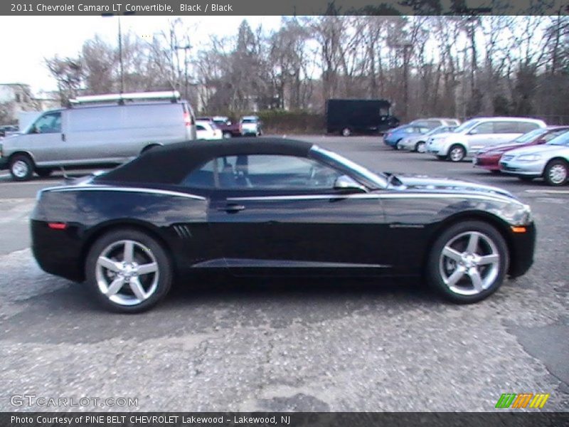 Black / Black 2011 Chevrolet Camaro LT Convertible