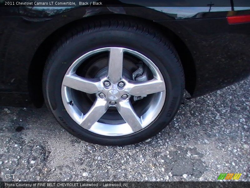 Black / Black 2011 Chevrolet Camaro LT Convertible