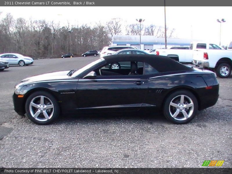 Black / Black 2011 Chevrolet Camaro LT Convertible