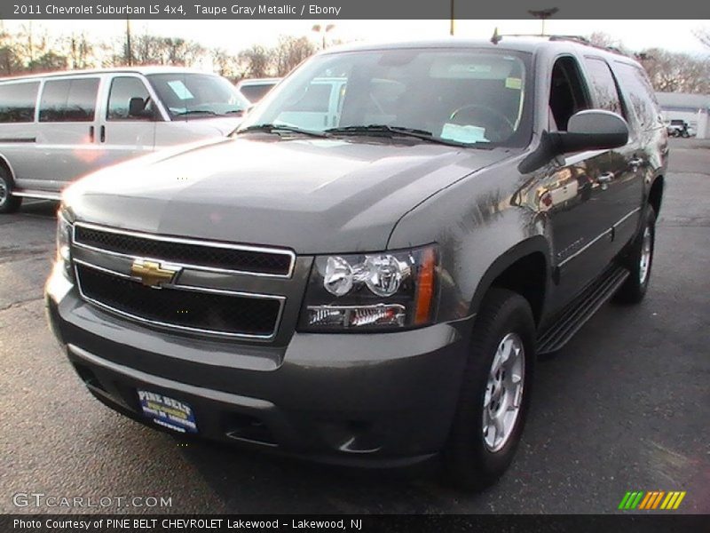 Taupe Gray Metallic / Ebony 2011 Chevrolet Suburban LS 4x4